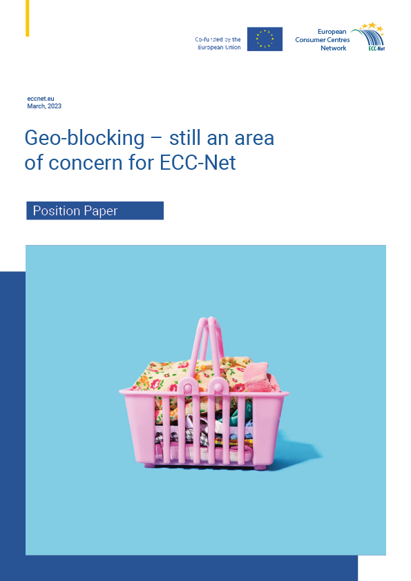 Geo-blocking - still an area of concern for ECC-Net
