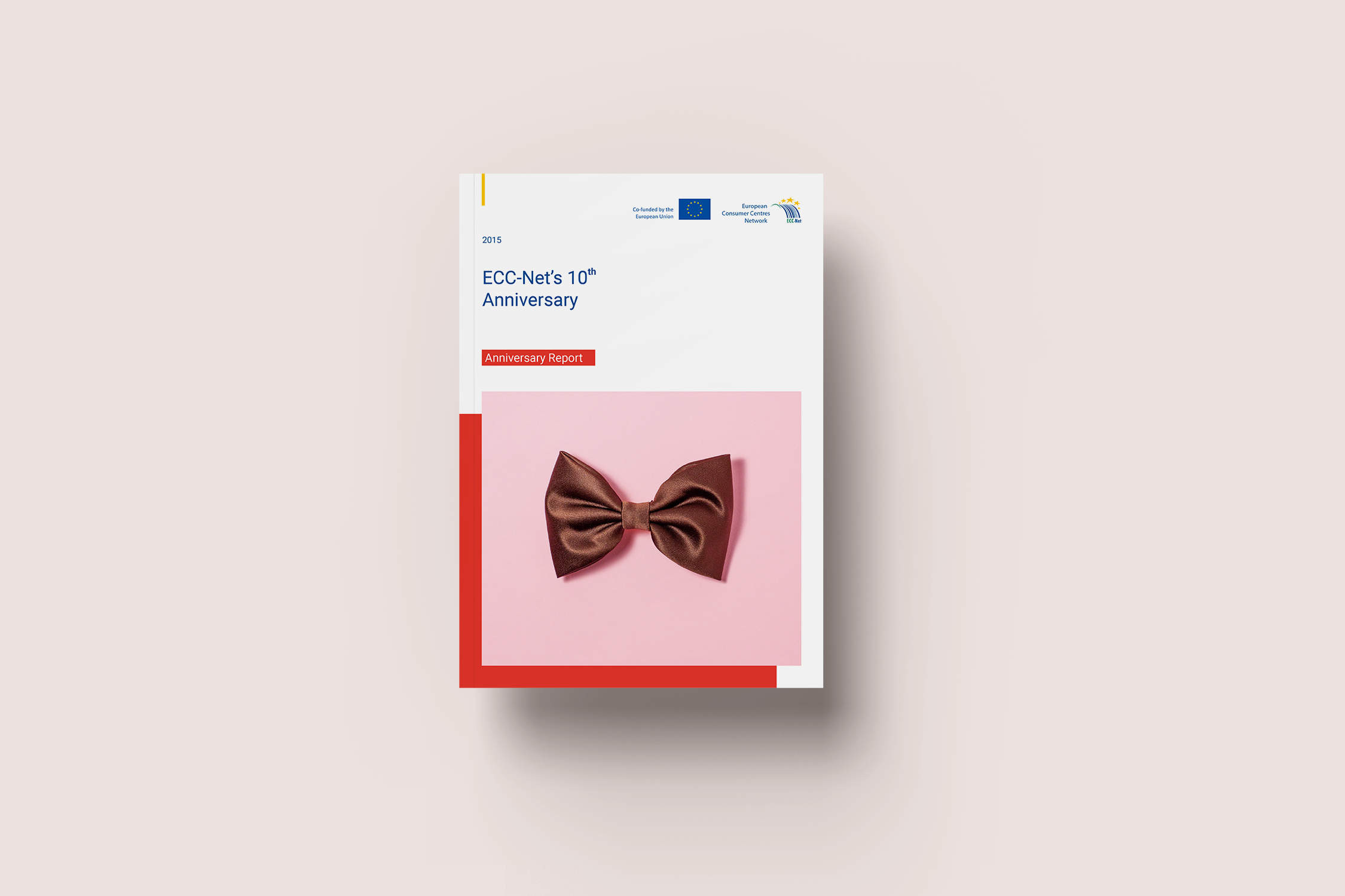 Cover image of ECC-Net's anniversary report (2015)