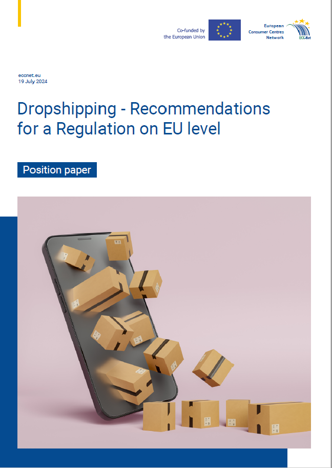 Dropshipping position paper cover