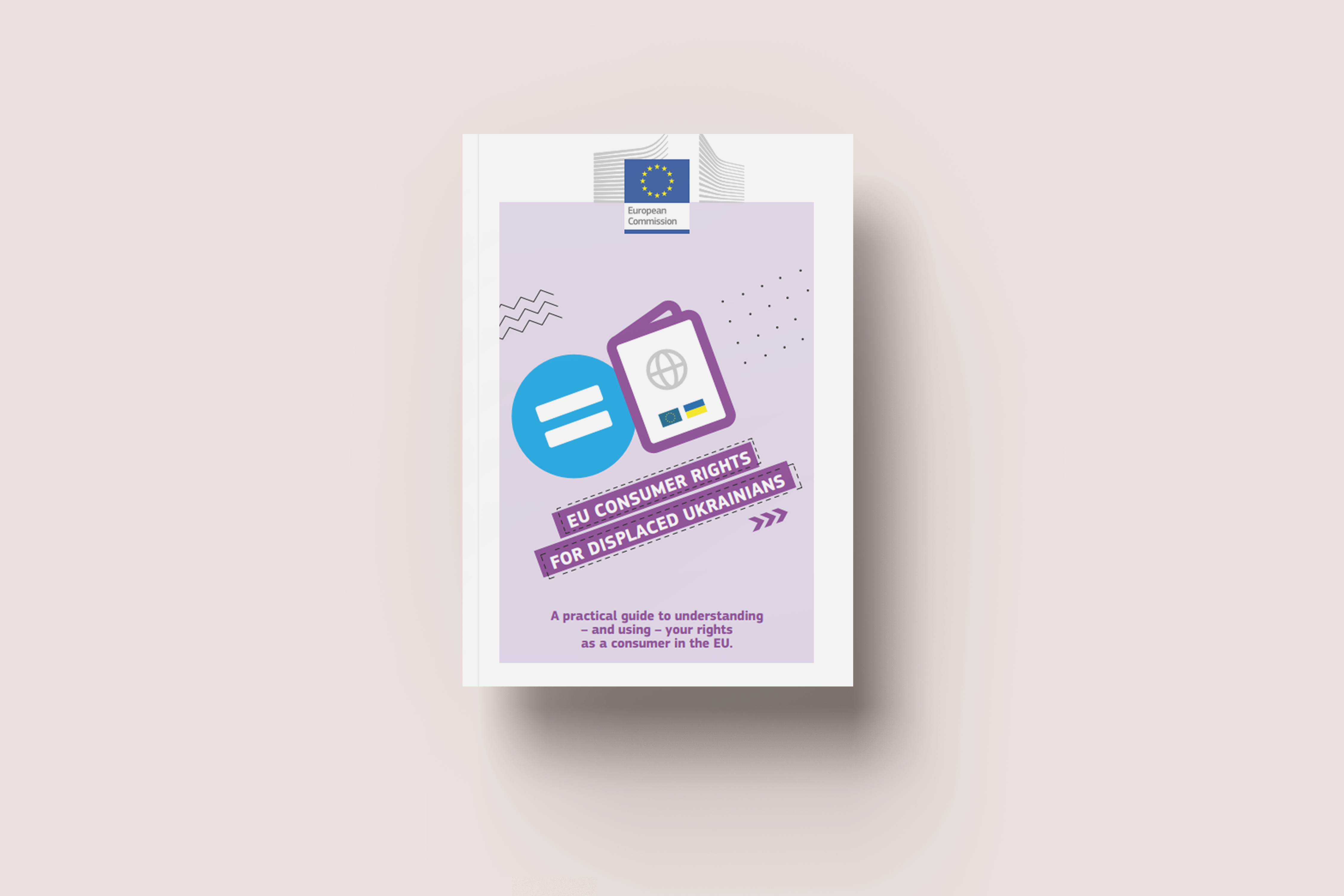 Image of leaflet: EU consumer rights for displaced Ukrainians