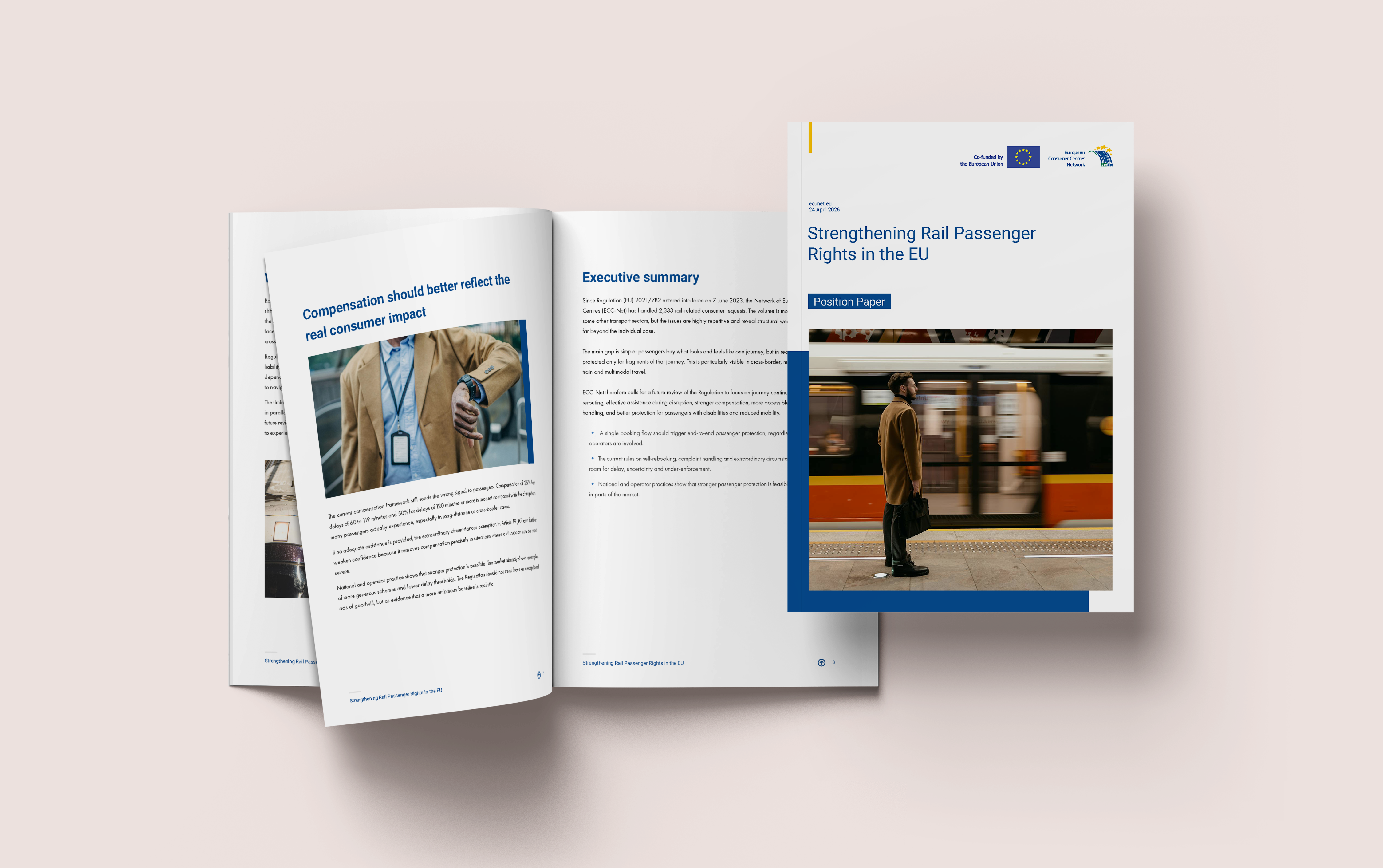 Mockup ECC Network position paper on rail passengers' rights