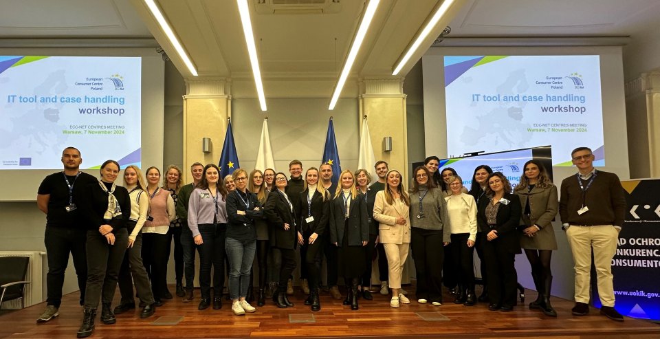 ECC colleagues in Poland for an IT systems training