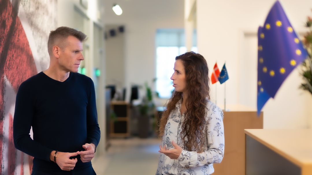 Director and colleague ECC Denmark