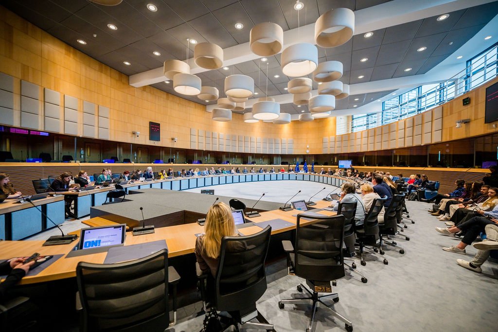 Meeting at anniversary event Brussels