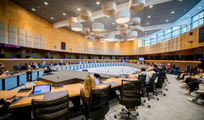 Meeting at anniversary event Brussels