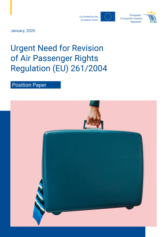 2022 - ECC-Net - Urgent need for revision of air passenger rights regulation (EU) 261/2004